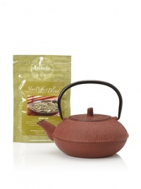 Primula Cast Iron 28-Ounce Tea Pot, Brown