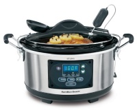 Hamilton Beach 33967 Set 'n Forget 6-Quart Programmable Slow Cooker