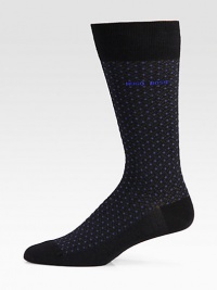 An allover dot pattern, shaped in a comfortable cotton blend with logo detail, is a perfect way to inject a dose of signature style into your dress wardrobe.Mid-calf height44% polyamide/28% modal/26% polyamide/2% elastaneMachine washImported