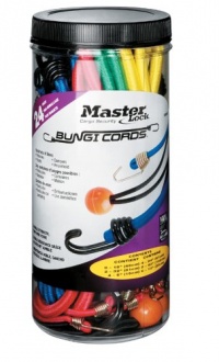 Master Lock 3023AT Assorted Bungee Cords, 24-Pack