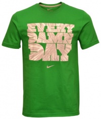 NIKE Men's Every Damn Day Casual Graphic Shirt - Green