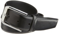 Geoffrey Beene Men's Soft Touch Dress Belt, Black, 38