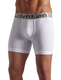 Calvin Klein Men's Steel Micro Boxer Brief, White, Medium