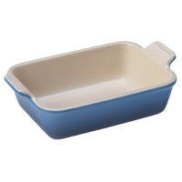 Le Creuset Heritage Stoneware 12-by-9-Inch Rectangular Dish, Marseille