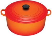 Le Creuset Enameled Cast-Iron 9-Quart Round French Oven, Flame