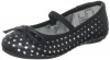 Jessica Simpson Culianna T Flat (Toddler),Black/Silver,11.5 M US Toddler