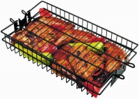 Onward Manufacturing Company Non-Stick Flat Spit Rotisserie Grill Basket