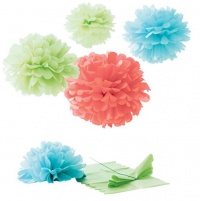 Martha Stewart Crafts Modern Festive Medium Pom-Poms