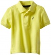 Nautica Sportswear Kids Baby-boys Infant Short Sleeve Solid Polo, Vitamin C, 12 Months