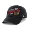 NHL Chicago Blackhawks 2013 Stanley Cup Champions Hat, One Size, Black