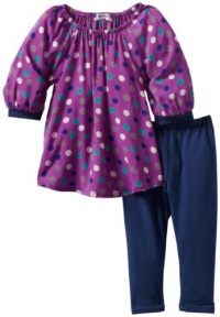 Splendid Littles Baby-Girls Infant Mod Dot Tunic Set, Robyn, 3-6 Months