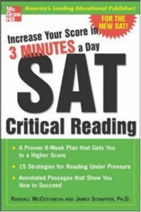 Increase Your Score in 3 Minutes a Day: SAT Critical Reading