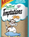 All Natural Temptations Yellowfin Tuna Treats for Cats, 5.29-Ounce Pouches (Pack of 10)