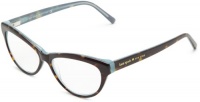 Kate Spade Abena Abena Cat Eye Reading Glasses,Dark Tortoise/Ocean 2.5,52 mm