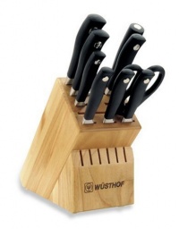 Wusthof Grand Prix II 10-Piece Knife Set with Storage Block