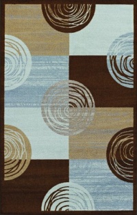 Dalyn Monterey Chocolate Rug Geometric 3'3 x 5' (MR313)