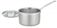 Cuisinart MCP194-20 MultiClad Pro Stainless-Steel 4-Quart Saucepan with Cover