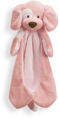 Spunky Pink Puppy Dog Huggybuddy Blanket by Gund Baby 16