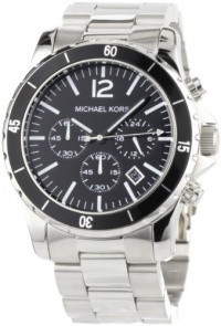 Michael Kors Men's MK8140 Silver and Black Madison Watch