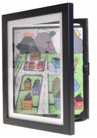 Lil Davinci Art Cabinet 8 1/2 x 11 Black