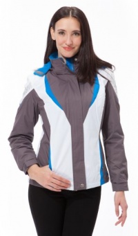 Dollhouse Performance Ski Jacket with Detachable Faux Fur Trim Hood and Polar Fleece Lining