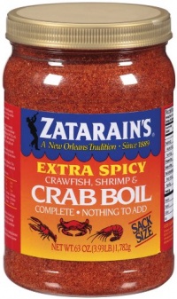 ZATARAIN'S Extra Spicy Pre-Seasoned Crab Boil, 63-Ounce