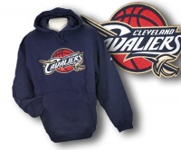 Cleveland Cavaliers NBA Men's Sewn Hoodie, Hooded Sweatshirt, Navy