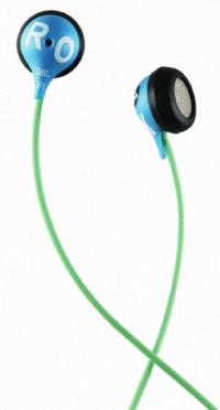 ROXY by JBL Reference 230 Earbud Headphone- Blue/Green