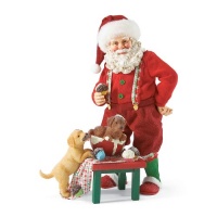 Department 56 Possible Dreams Chocolate or Vanilla? Santa, 10-1/2-Inch