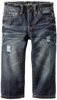 Lucky Brand Boys 2-7 Beach Comber Denim Jean, Indigo, 2T