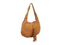 Lucky Brand Jeans Topanga Canyon Metallic Fringe Hobo (Rust Suede)