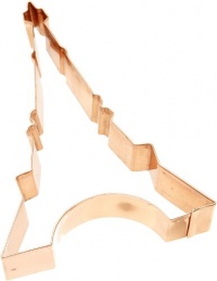 Old River Road Eiffel Tower Shape Cookie Cutter, Copper