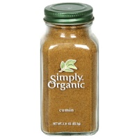 Simply Organic Cumin Seed Ground Certified Organic, 2.31-Ounce Containers (Pack of 3)