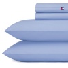 Tommy Hilfiger Sheet Set, Twin, Nantucket Blue