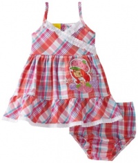 Strawberry Shortcake Baby-girls Infant Plaid Sundress