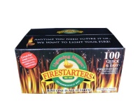 Lightning Nuggets N100SEB Firestarters Super Economy Box of Fire-Starting Nuggets, 100 Count