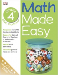 Math Made Easy: Fourth Grade Workbook (Math Made Easy)