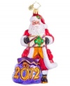 Christopher Radko 2012 Santa Claus Christmas Ornament ~ Macy's Exclusive!