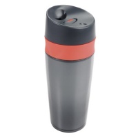 OXO Good Grips Liquiseal Travel Mug, Gray/Orange