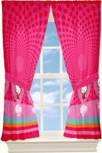 Sanrio Hello Kitty Love Kitty 63-Inch Drapes