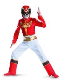 Disguise Power Ranger Megaforce Red Ranger Boy's Classic Costume, 7-8