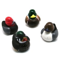 12 Mallard Decoy Rubber Ducks