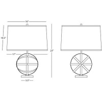 Lucy Table Lamp Size: Small