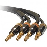 Dayton Audio SCP-6 6 Feet Speaker Cable Pair with Bananas