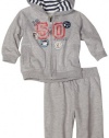 Franco Apparel Baby-boys Infant Peanuts French Terry Jog Set