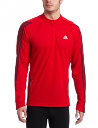 adidas Men's Response DS Long-Sleeve Half-Zip Tee