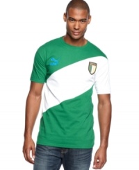 Show off. Take your support to the next level with this country badge t-shirt from Puma.