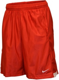 NIKE Men's Zone Basketball Warm Up Shorts-Red/White