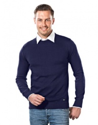 VB Jumper - Crew-Neck, dark blue, L