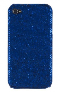 Royal Blue Sparkles Case for Apple iPhone 4, 4S (AT&T, Verizon, Sprint)